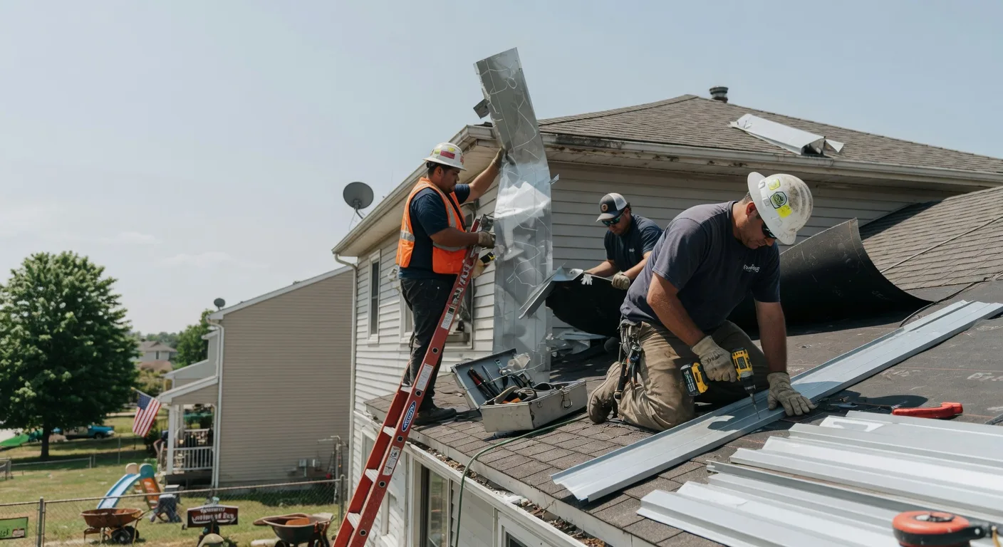 Metal Roofing Installation in Stonington, IL near me